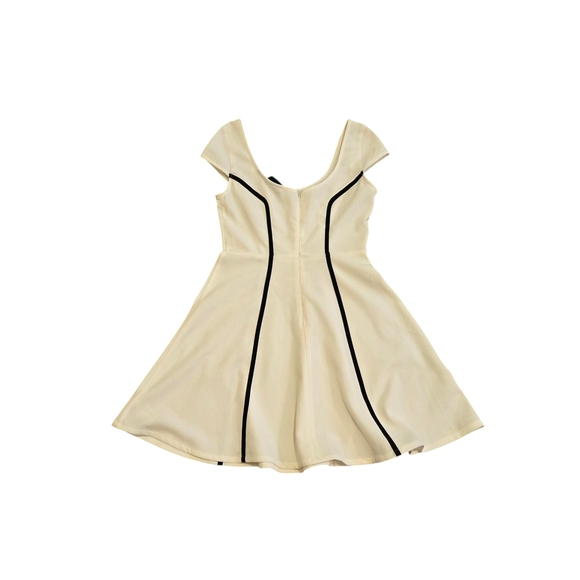 Mink Pink Dress with Black Accents Small - Picture 2 of 5